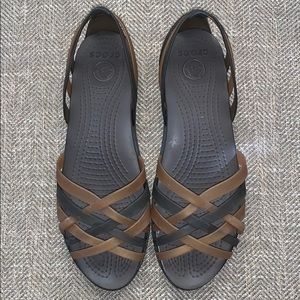 Huarache Strappy Flat Sandals